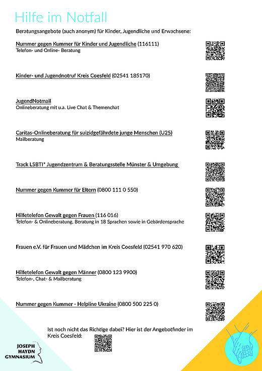 Links mit QR-Codes