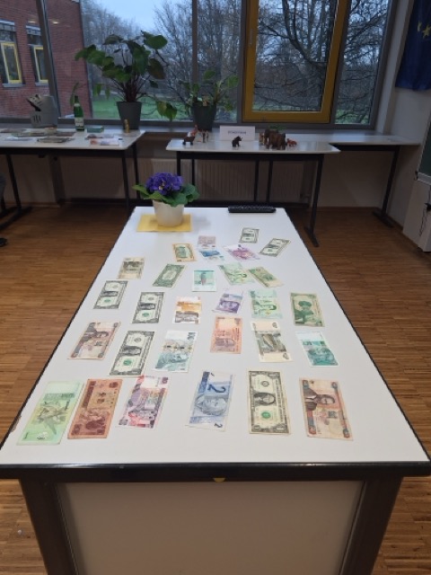 verschiedene Geldscheine