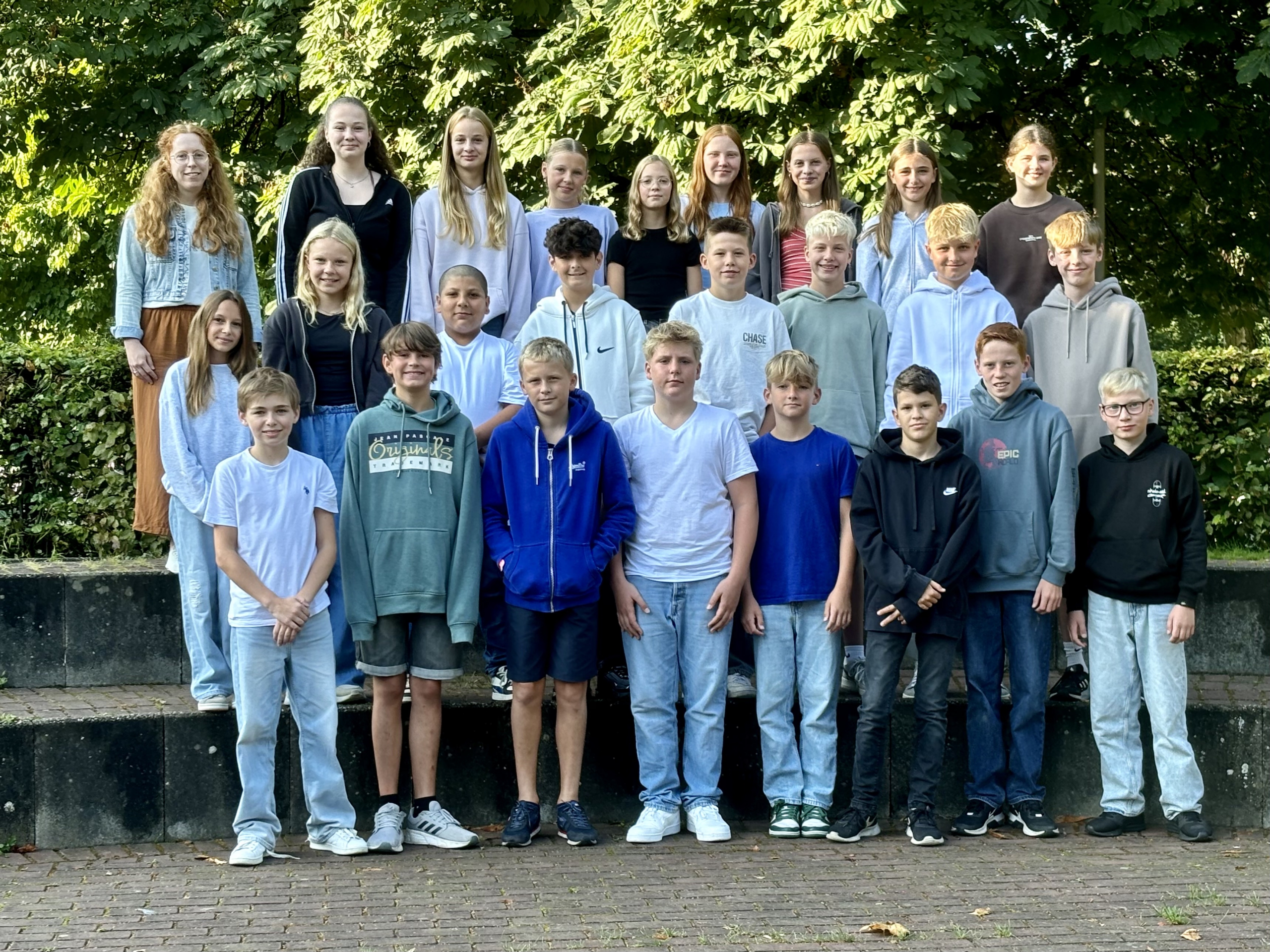 Klasse 7d im Jahr 2024